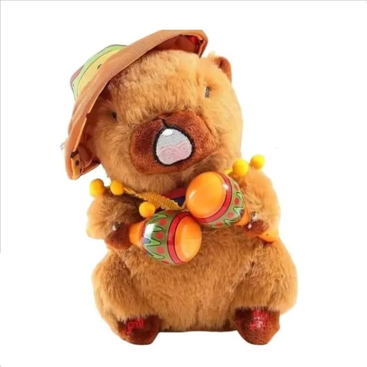 GENERICO - Peluche de Capibara Interactivo con Sonido y Movimiento