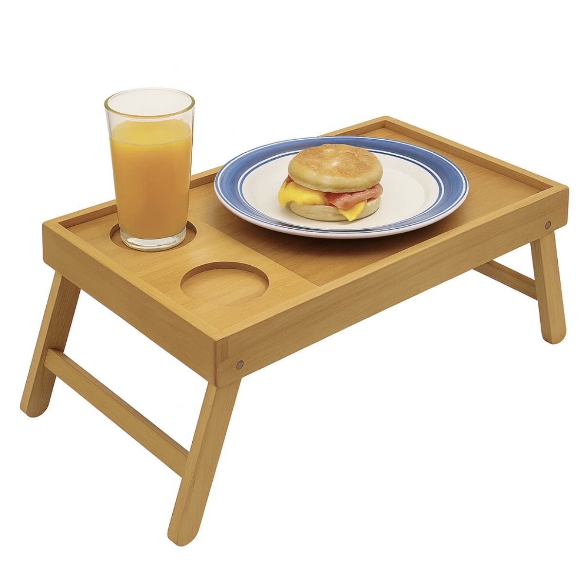 STALION - Mesa Portatil Tablet Multifuncional Plegable Para Cama En Madera_.
