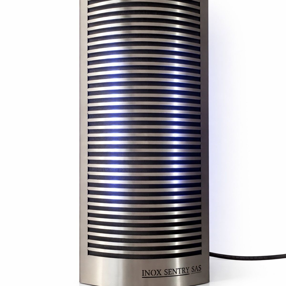 GENERICO - Lámpara Atrapa Insectos Eléctrica UV en Acero Inoxidable para Uso Comercial e Industrial