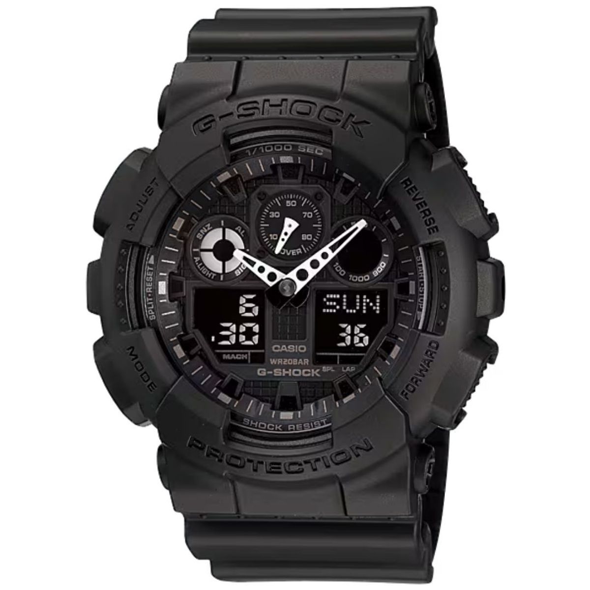 G-SHOCK - Reloj Casio G-SHOCK GA-100-1A1 Diseño Deportivo