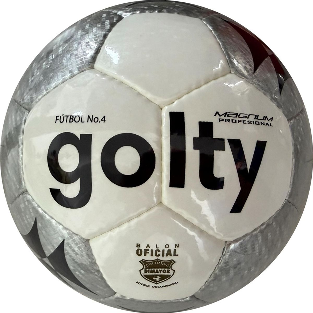 GOLTY - Balón Fútbol Prof Golty Magnum #4 Cesped Natural, Sintetico