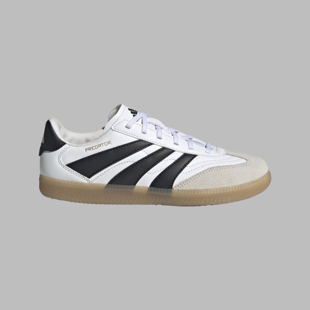 ADIDAS - Tenis adidas Kids Predator Freestyle IN-Blanco-Negro