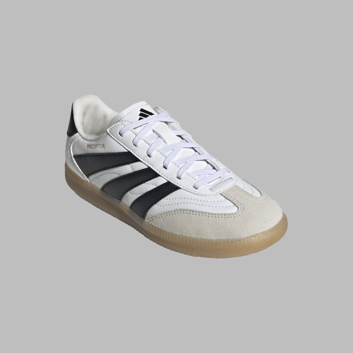 ADIDAS - Tenis adidas Kids Predator Freestyle IN-Blanco-Negro