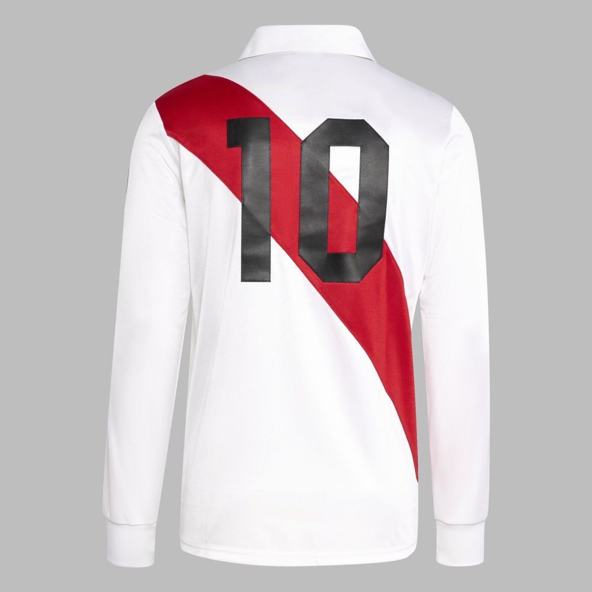 ADIDAS - Camiseta Adidas Performance Hombre Perú 1978 - Blanco - Rojo - Fútbol - Uso casual y entrenamiento