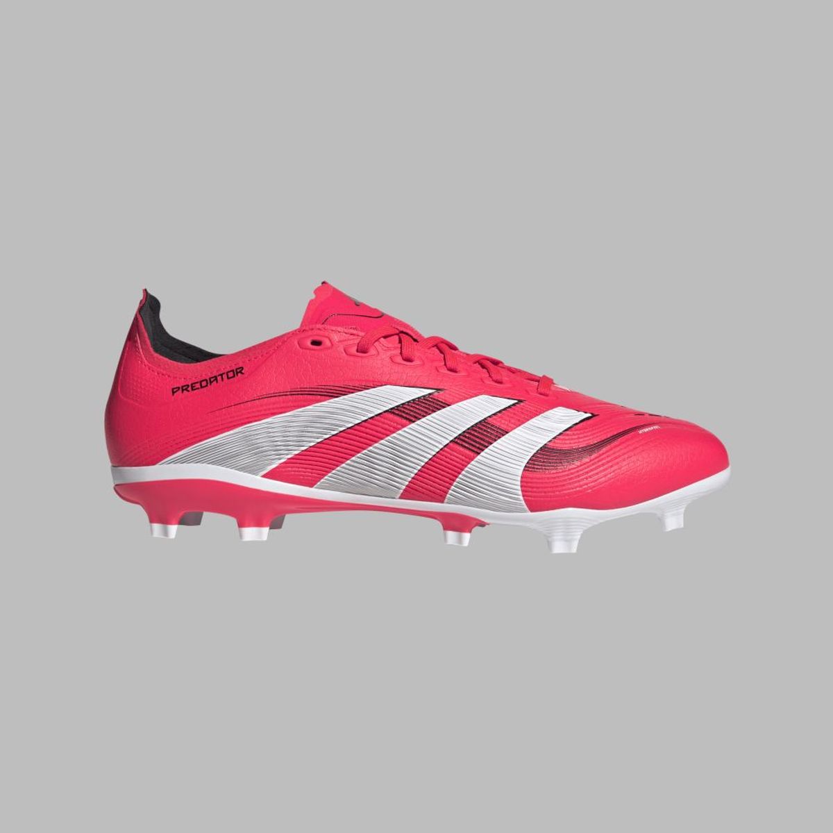 ADIDAS - Guayos adidas Hombre Predator League FG/MG - Rojo-Blanco