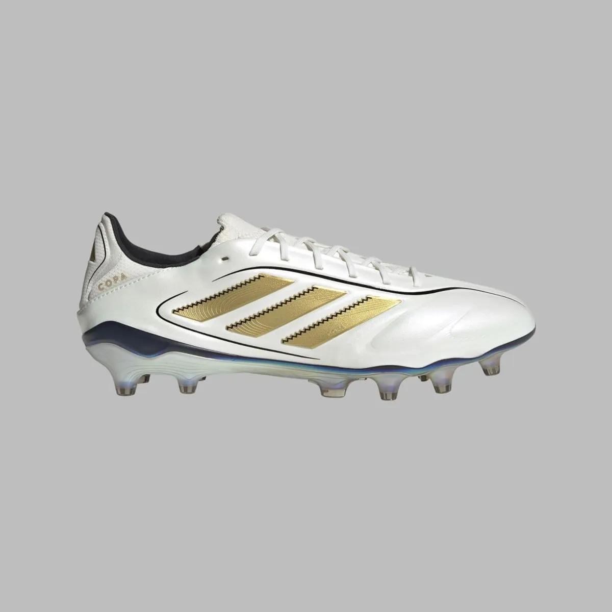 ADIDAS - Guayos adidas Hombre para FG Copa Pure 3 Elite-Blanco-Dorado
