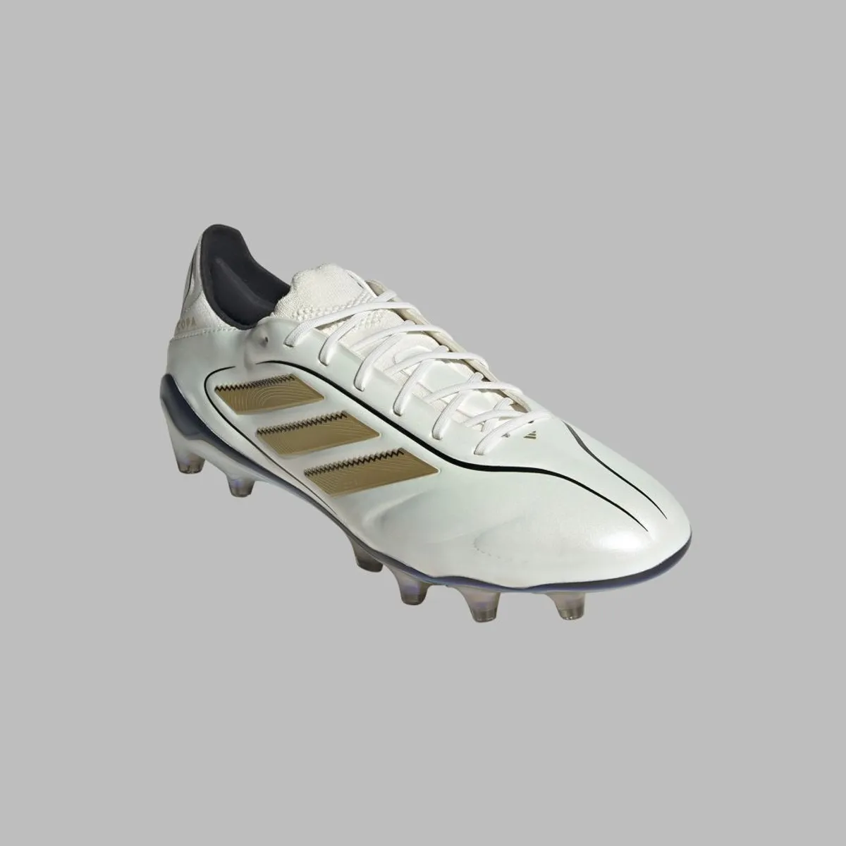 ADIDAS - Guayos adidas Hombre para FG Copa Pure 3 Elite-Blanco-Dorado