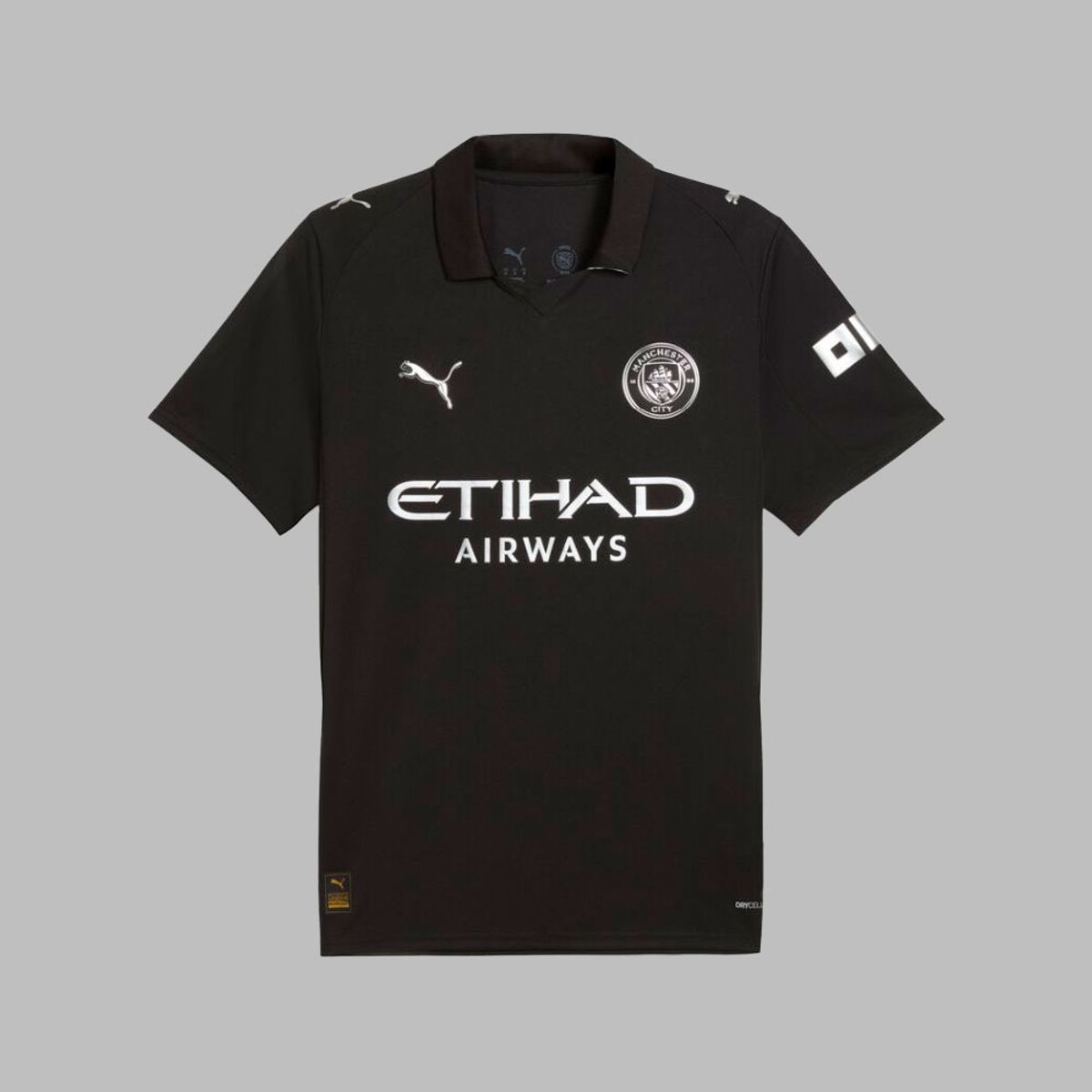 PUMA - Camiseta Puma Hombre Manchester City 25/26 Visitante-Negro
