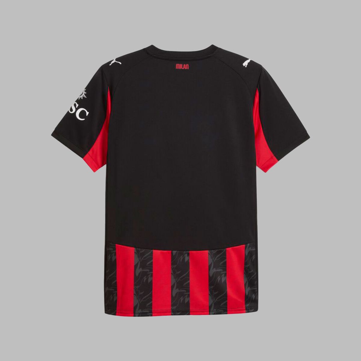 PUMA - Camiseta Puma Hombre local del AC Milan 25/26 - Rojo-Negro