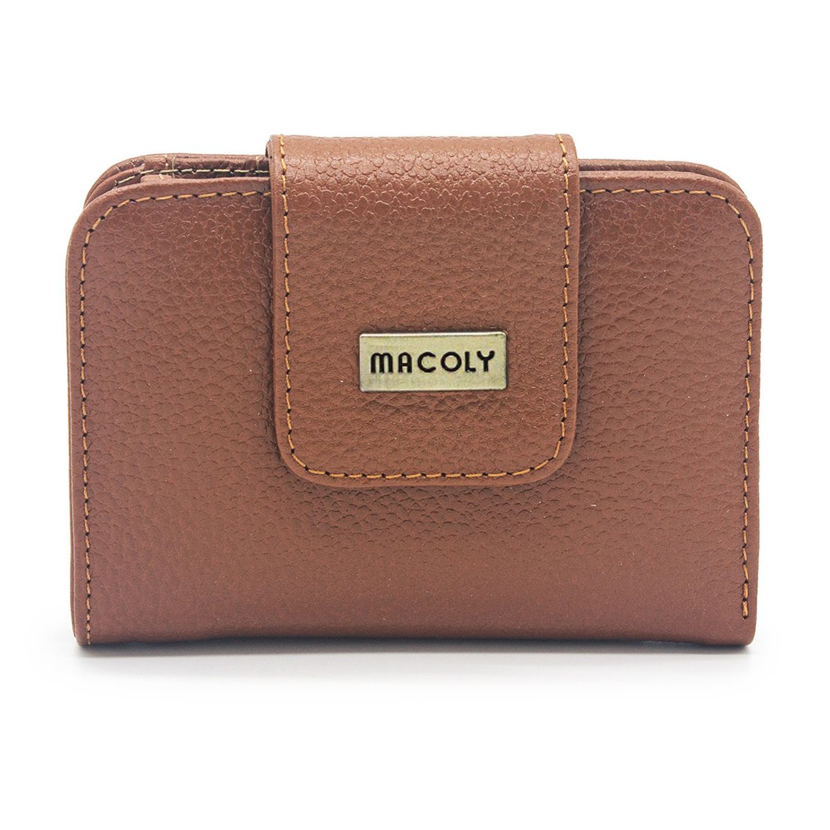 MACOLY - Billetera Mini Macoly A018 Cuero