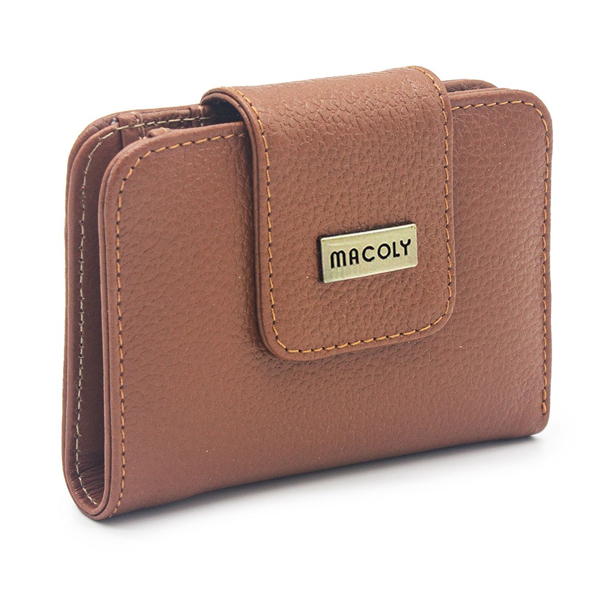 MACOLY - Billetera Mini Macoly A018 Cuero