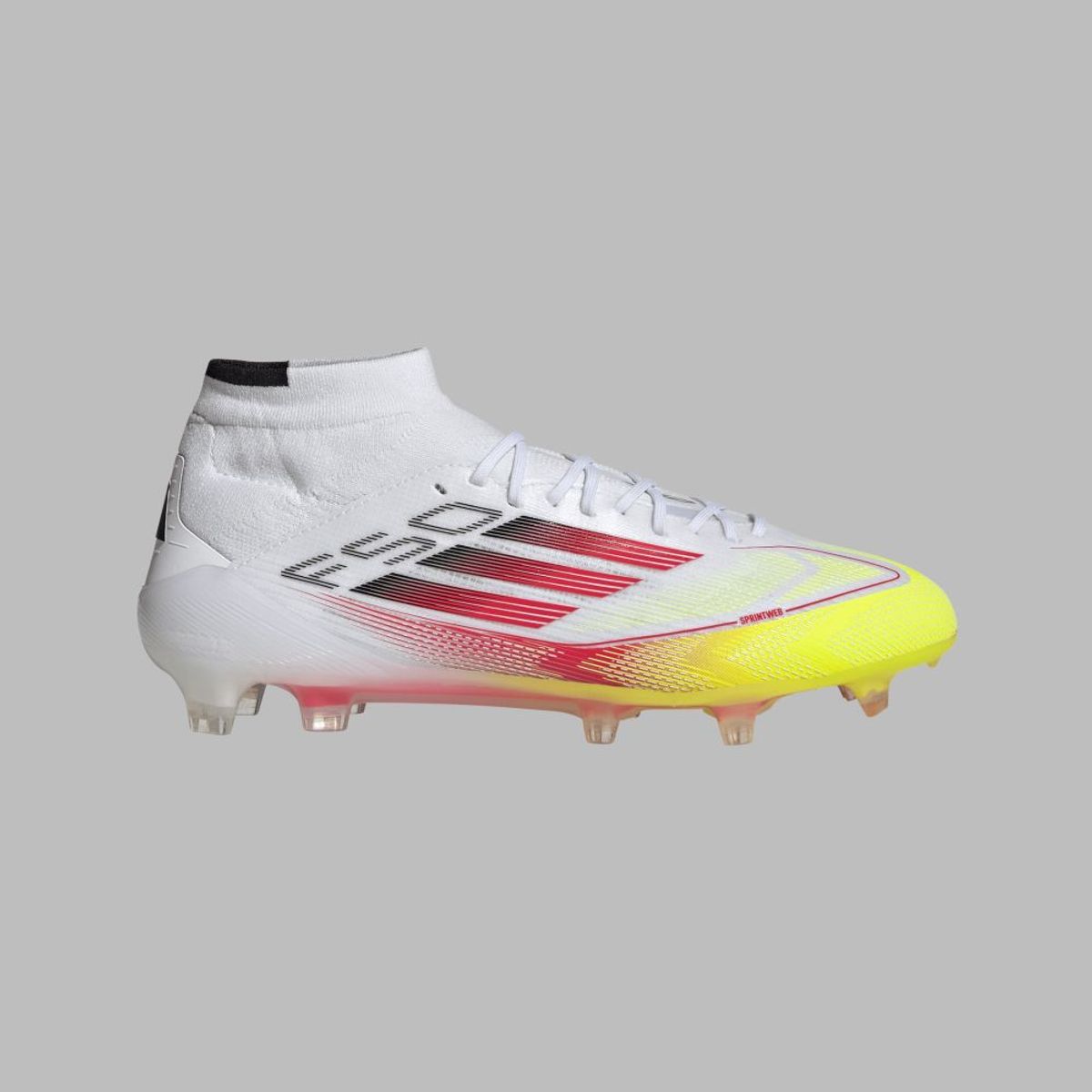ADIDAS - Guayos adidas Mujer F50 Elite Mid Firm FG-Blanco