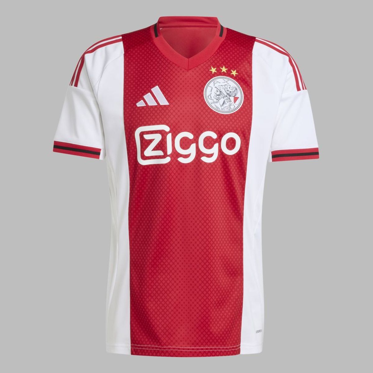ADIDAS - Camiseta adidas Hombre Local Ajax Amsterdam 25 - Rojo-Blanco