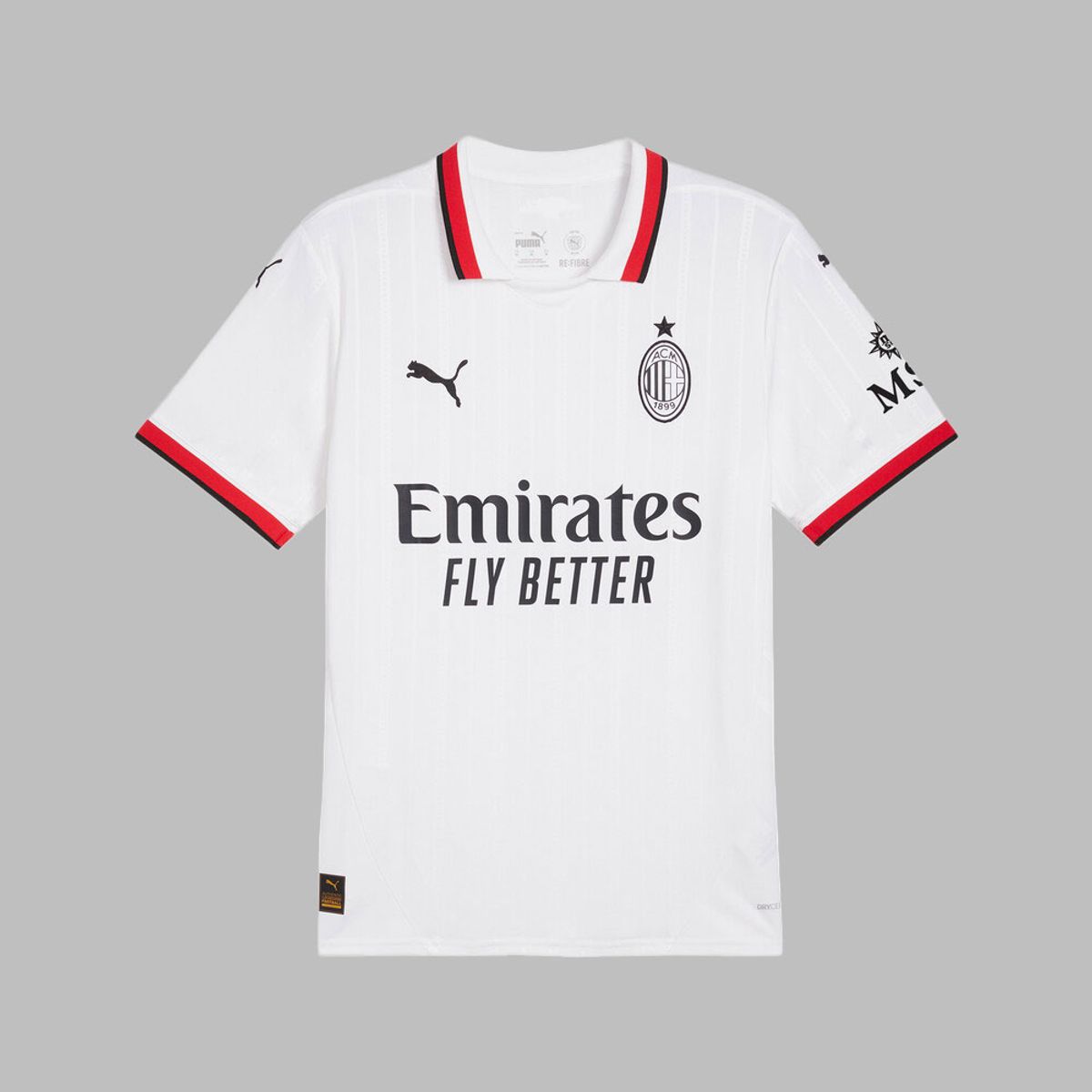 PUMA - Camiseta Puma Hombre Visitante Del Ac Milan 24/25- Blanco