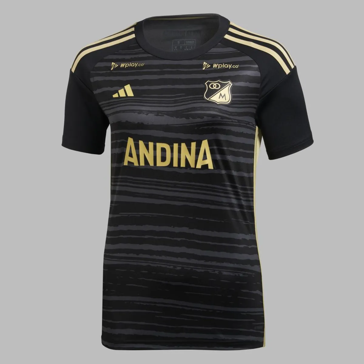 ADIDAS - Camiseta adidas Mujer 3ra Millonarios 2024 - Negro-Dorado
