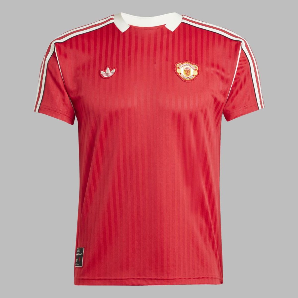 ADIDAS ORIGINALS - Camiseta adidas Unisex Perform. Manchester U. Icon -  Rojo