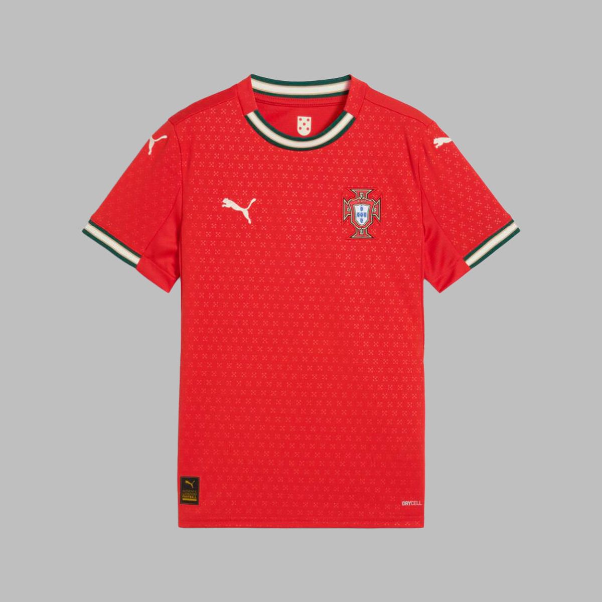 PUMA - Camiseta Puma Kids local de Portugal 2025 Rojo