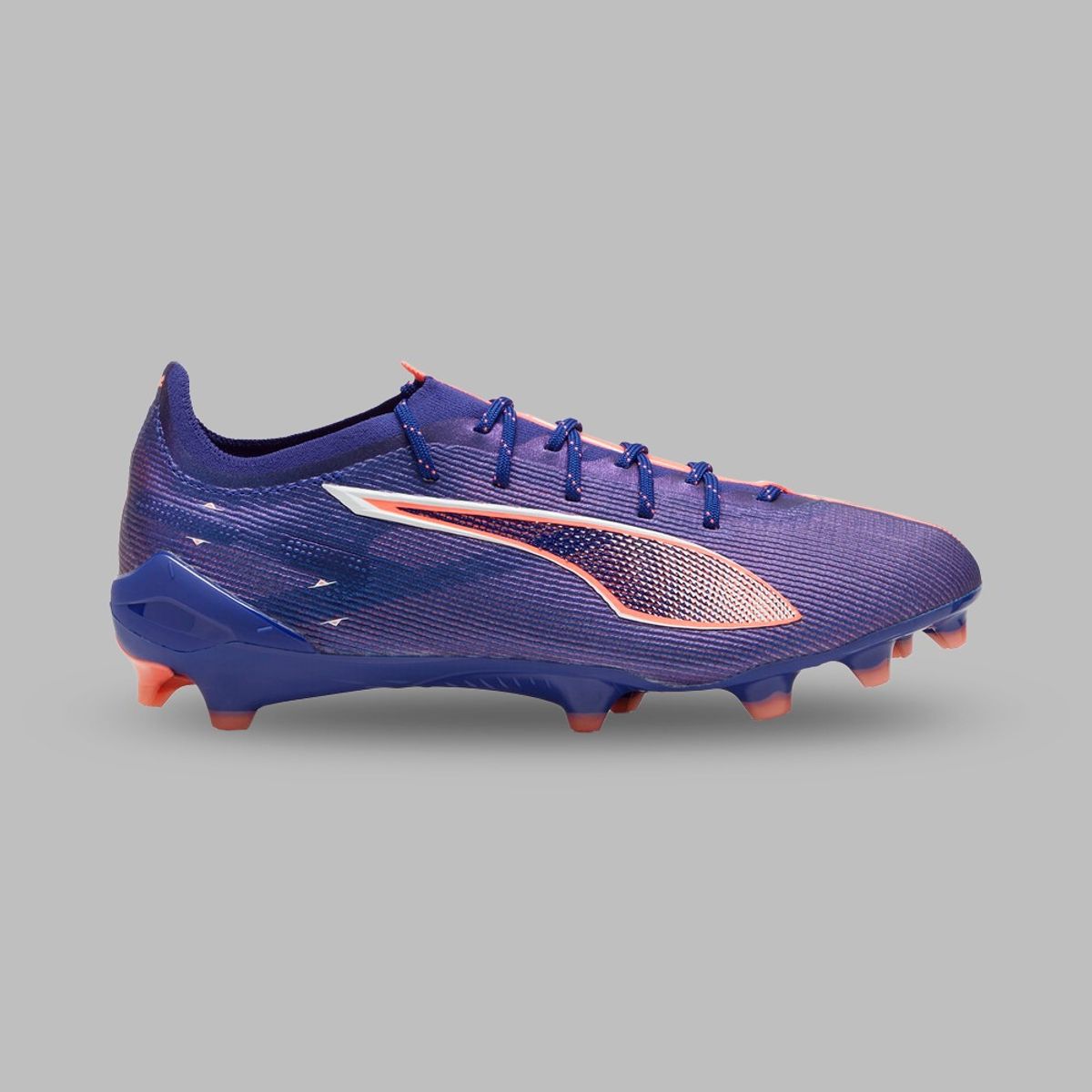 PUMA - Guayos Puma Hombre de fútbol Ultra 5 Ultimate FG - Morado/Salmon