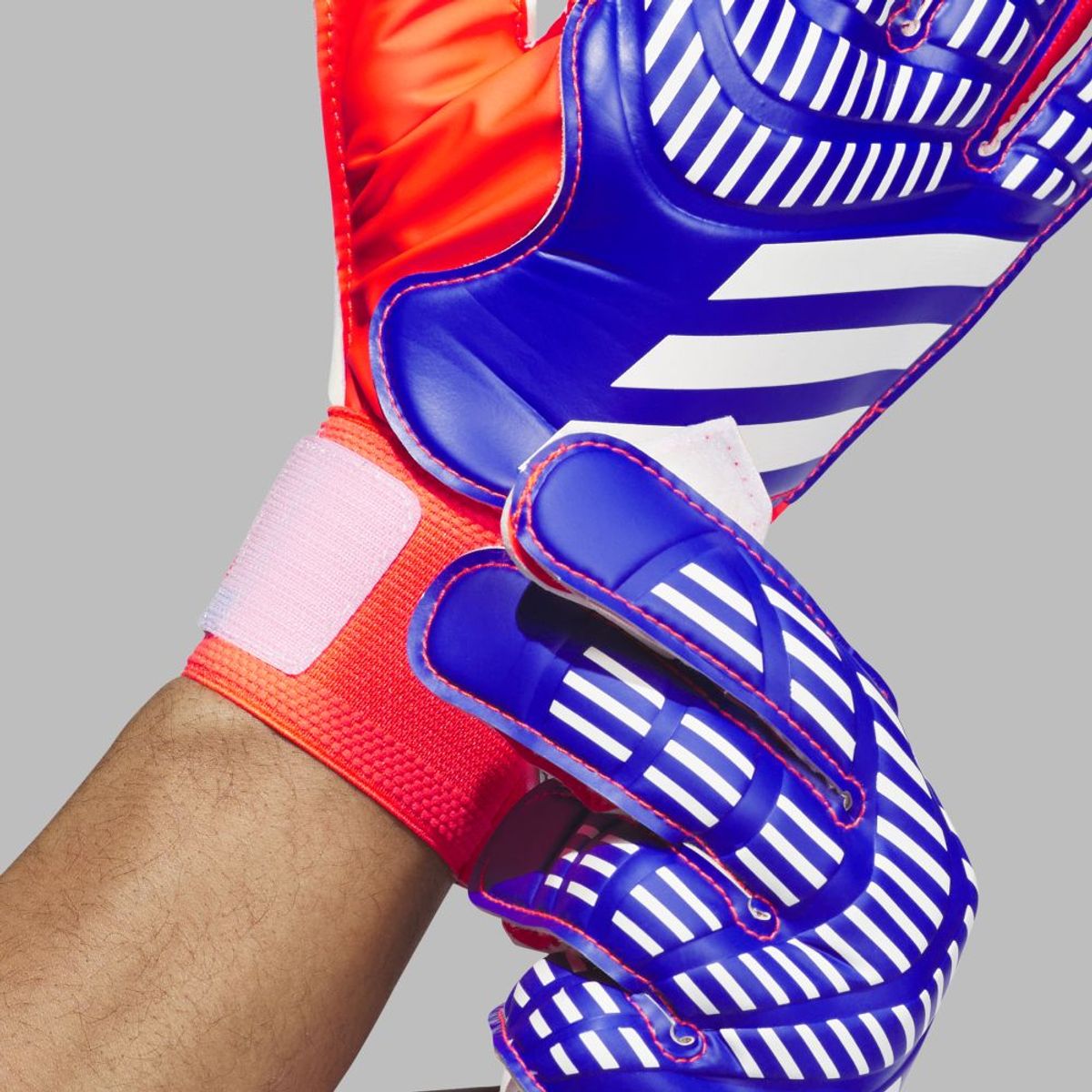 ADIDAS - Guantes adidas De Arquero Predator - Azul-Naranja