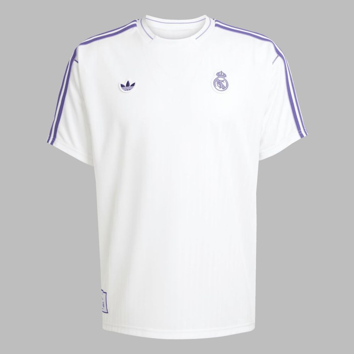 ADIDAS ORIGINALS - Camiseta adidas Unisex Real Madrid Terrace Icons - Blanco