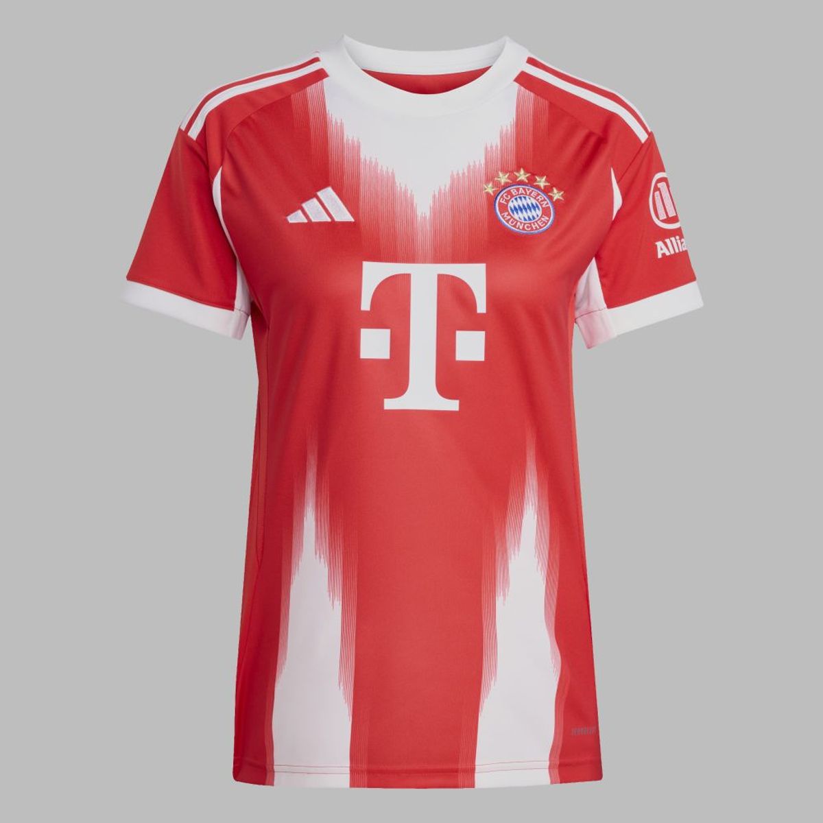 ADIDAS - Camiseta adidas Mujer Local FC Bayern 25/26 - Rojo - Blanco