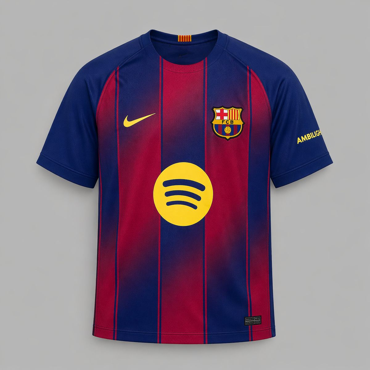 NIKE - Nike Kids FC Barcelona 25/26 Stadium Home - Azul - Rojo
