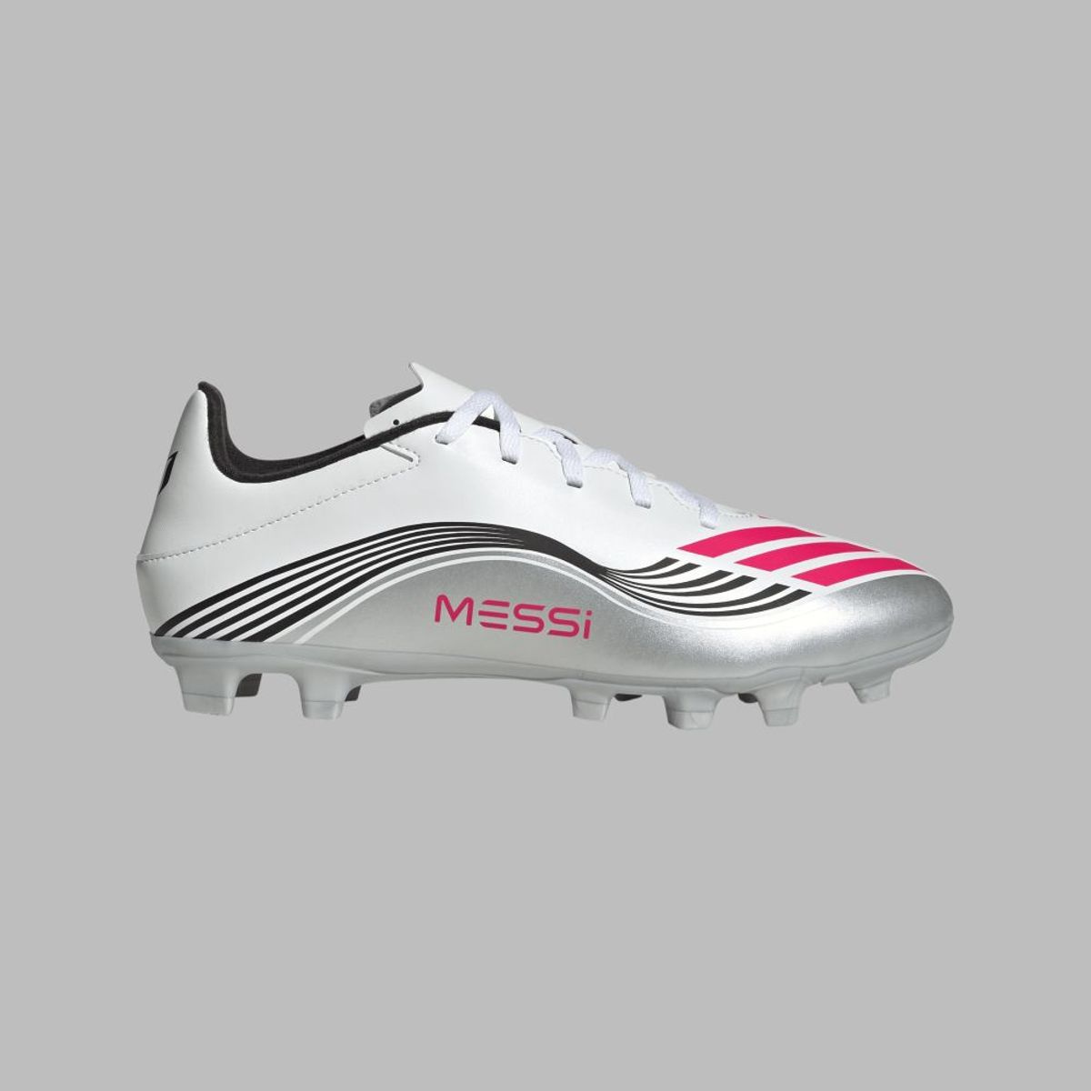 ADIDAS - Guayos adidas Hombre F50 Messi Club FG/MG -  Plateado