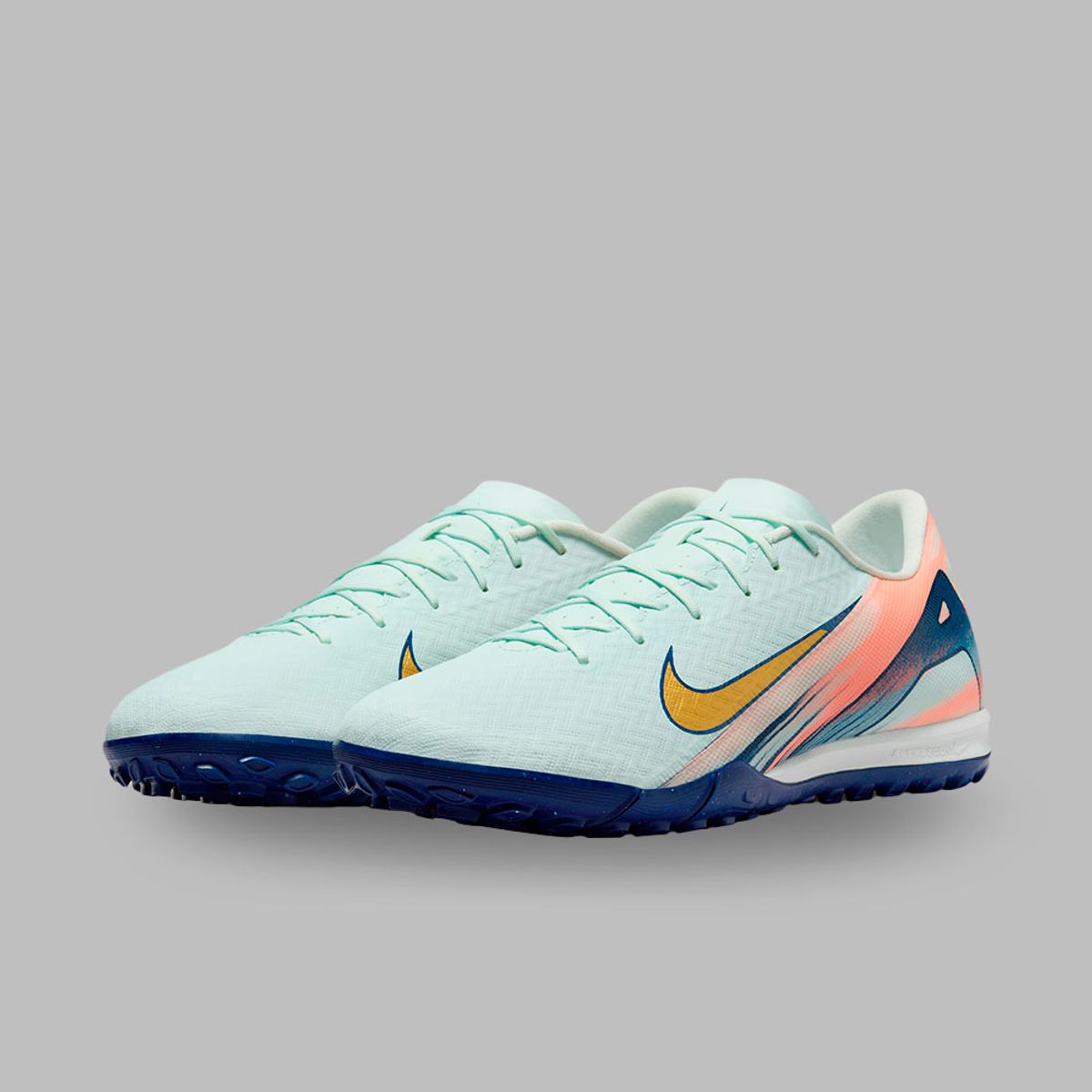 NIKE - Torretin Nike Hombre Vapor Academy Mercurial TF -Azul-Multicolor