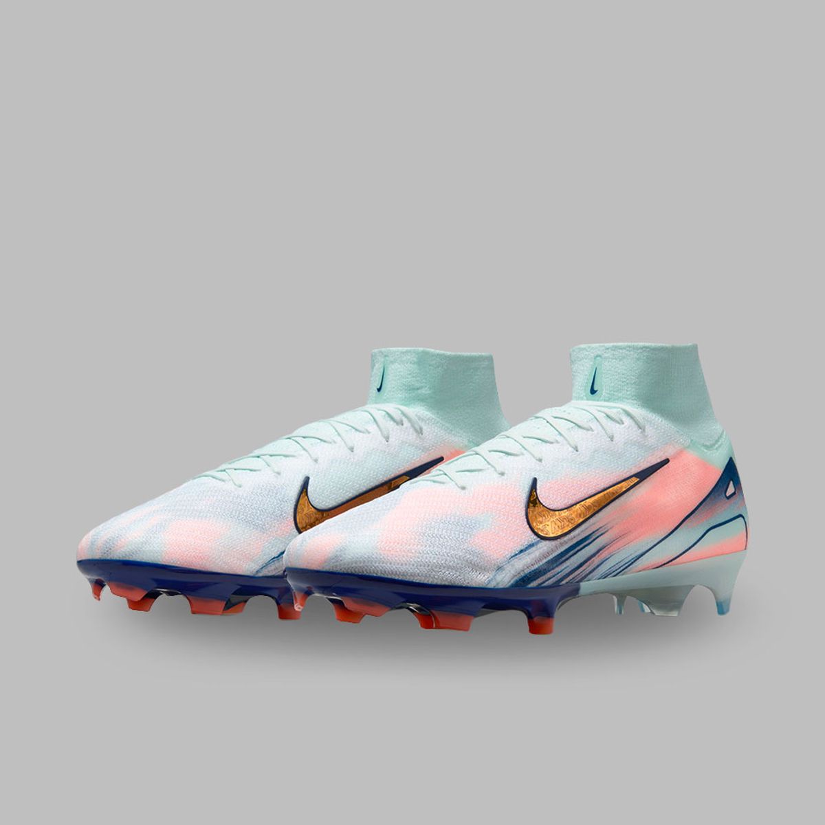 NIKE - Guayos Nike Hombre Superfly Mercurial  FG - Azul-Multicolor