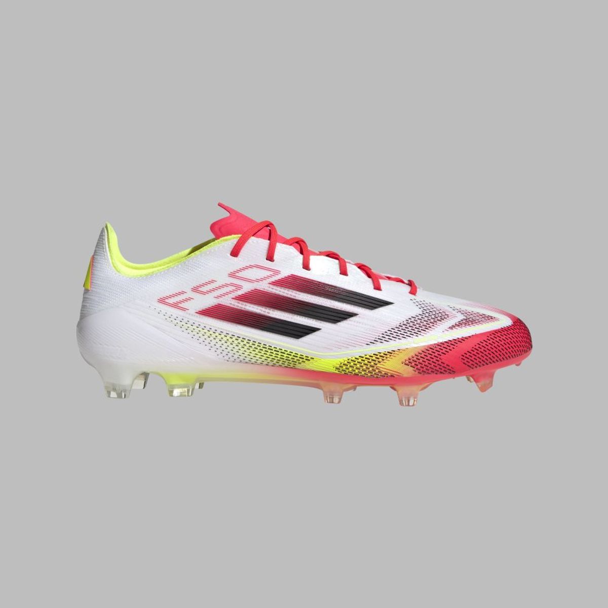 ADIDAS - Guayos adidas F50 Elite FG-Hombre-Blanco-Rojo