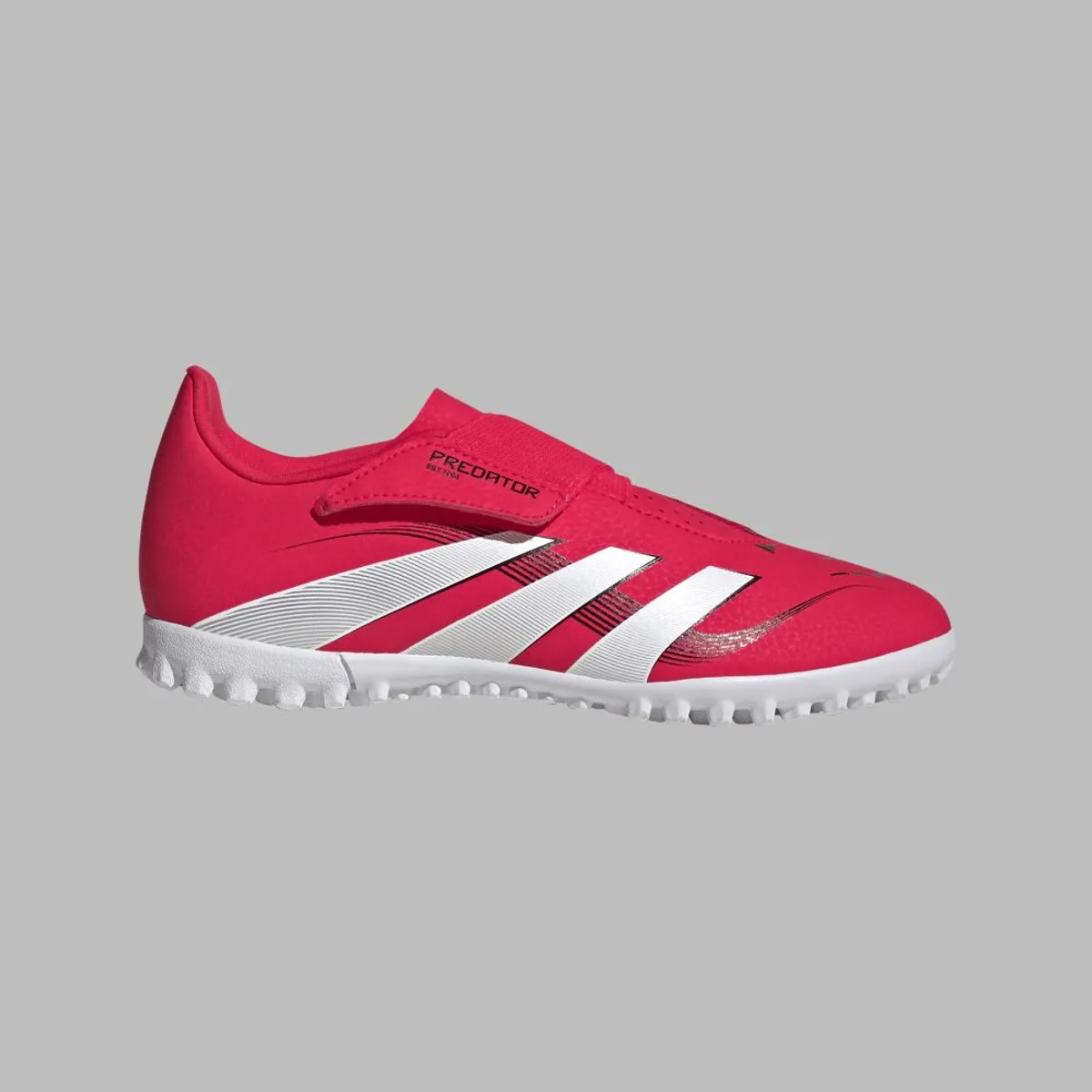 ADIDAS - Torretin adidas Kids Predator Club Vel TF-Rojo-Blanco