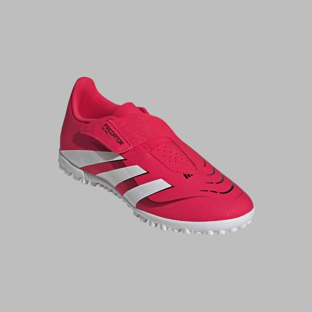 ADIDAS - Torretin adidas Kids Predator Club Vel TF-Rojo-Blanco