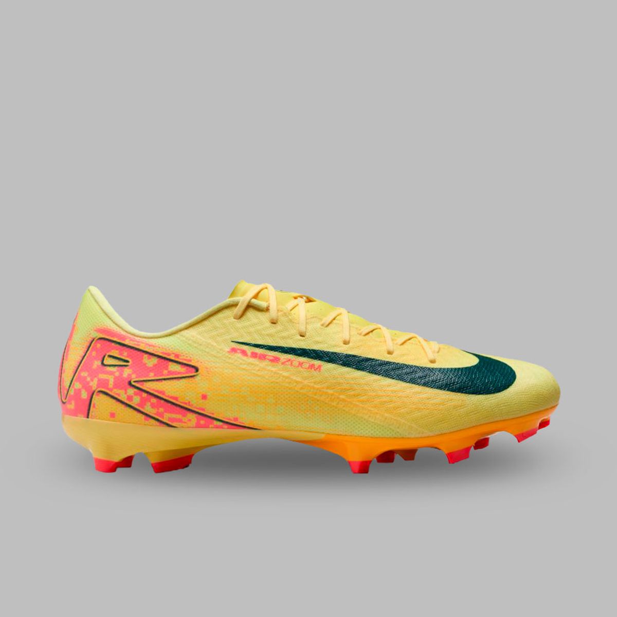 NIKE - Guayos Nike Hombre Zoom Vapor Mbappé - Amarillo-Rosado