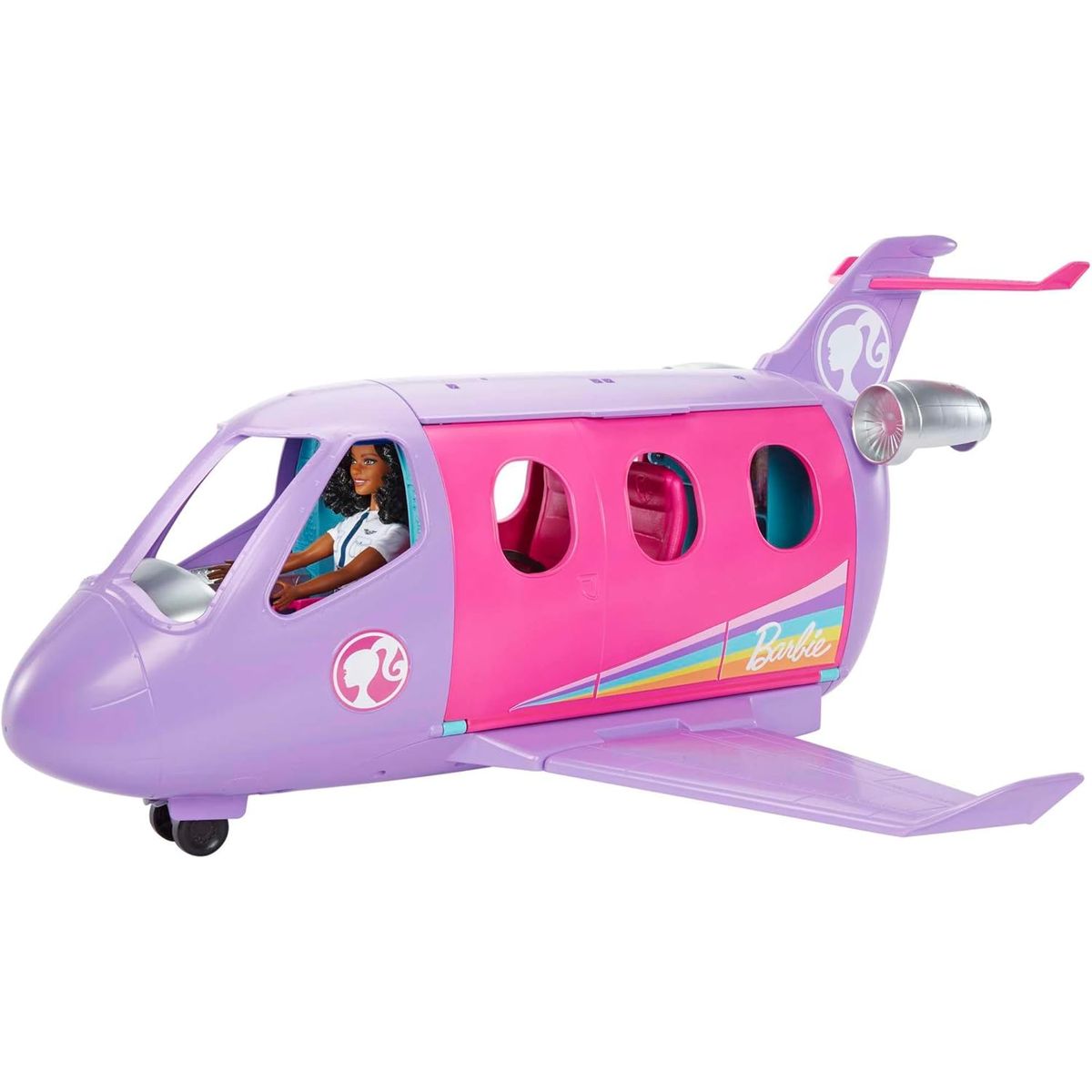 BARBIE - Barbie Avión Adventure Jet Con Muñeca Piloto