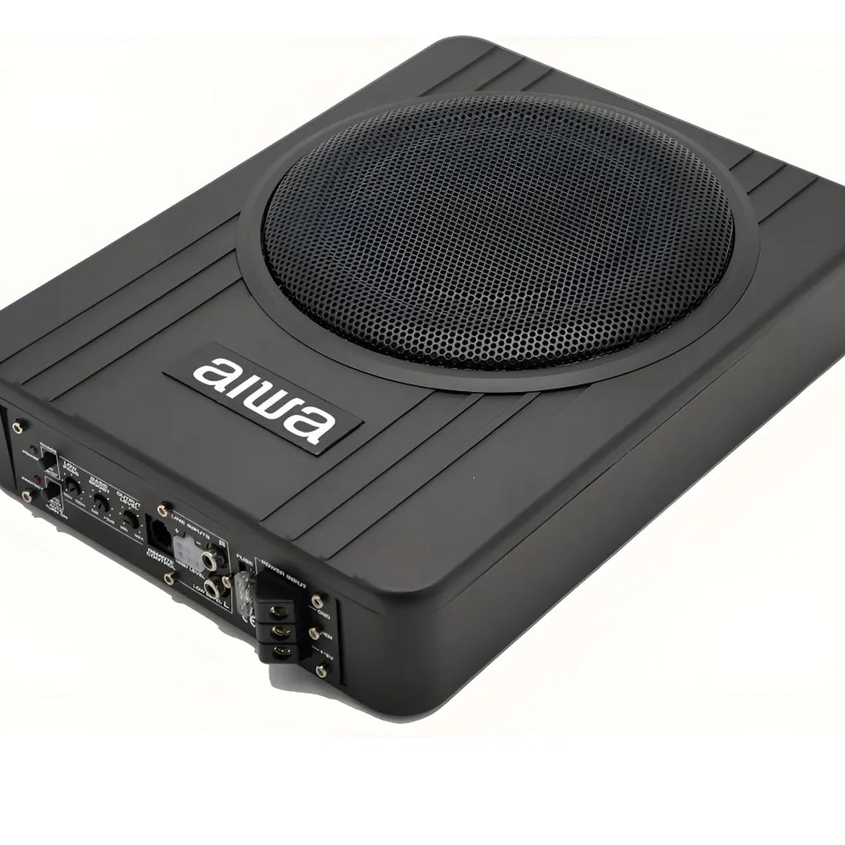 AIWA - Subwoofer Plano Amplificado Aiwa De 10 Aw-10us Negro