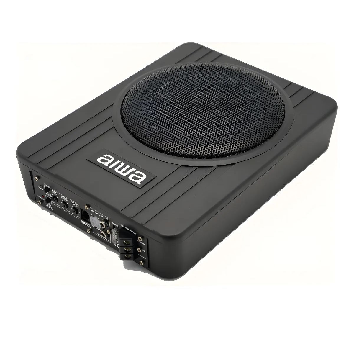 AIWA - Subwoofer Plano Amplificado Aiwa De 10 Aw-10us Negro