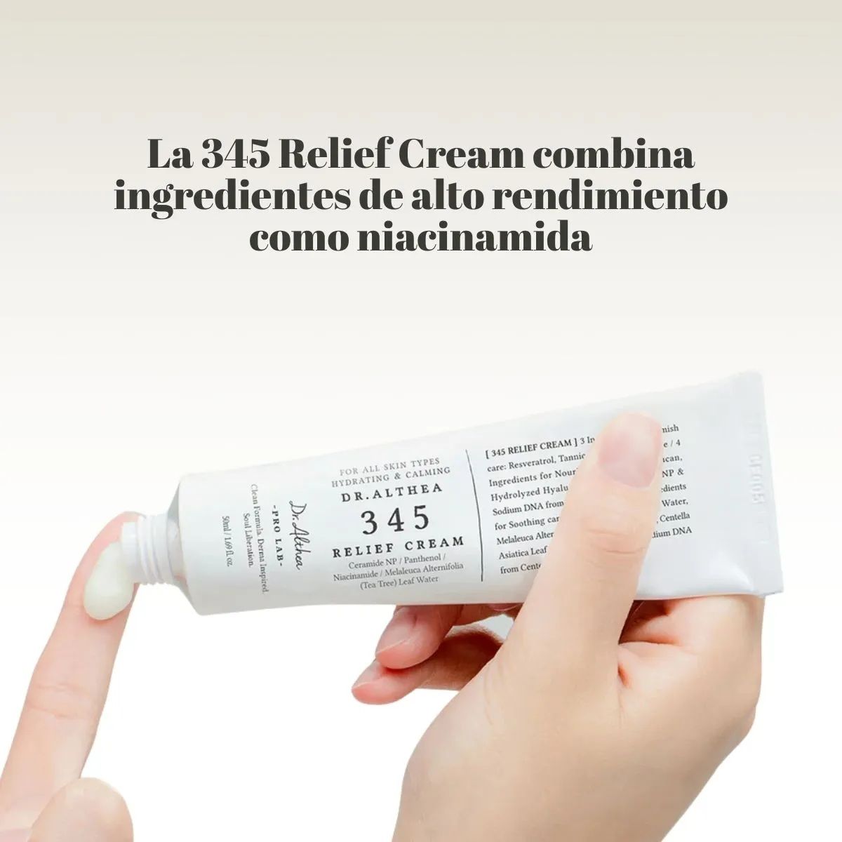 HOMETLY - Crema Hidratante Harumi Dr. Althea 345 Relief Cream X 50 Ml
