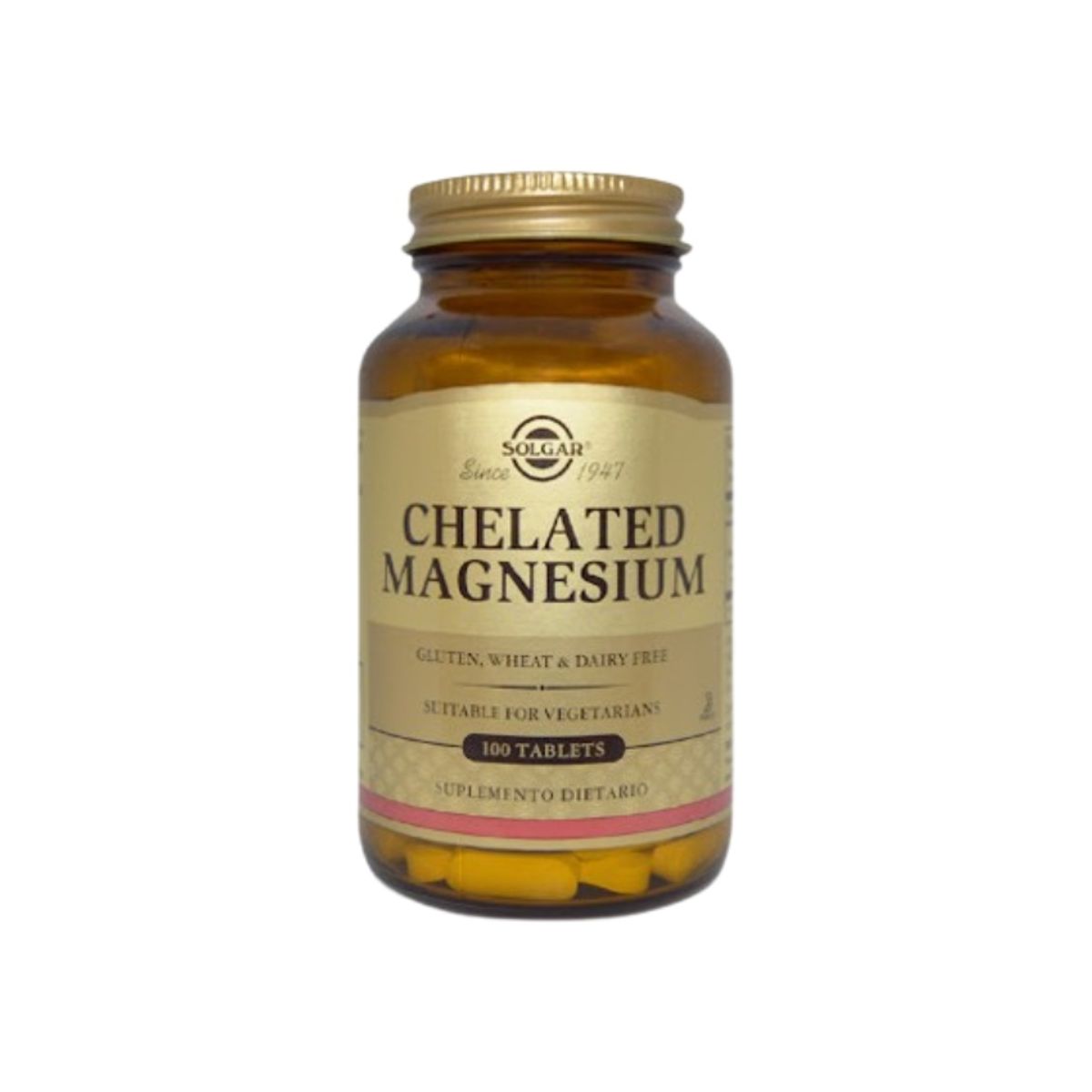 SOLGAR - Magnesium Chelated - 400mg - 100 Tabletas - Solgar