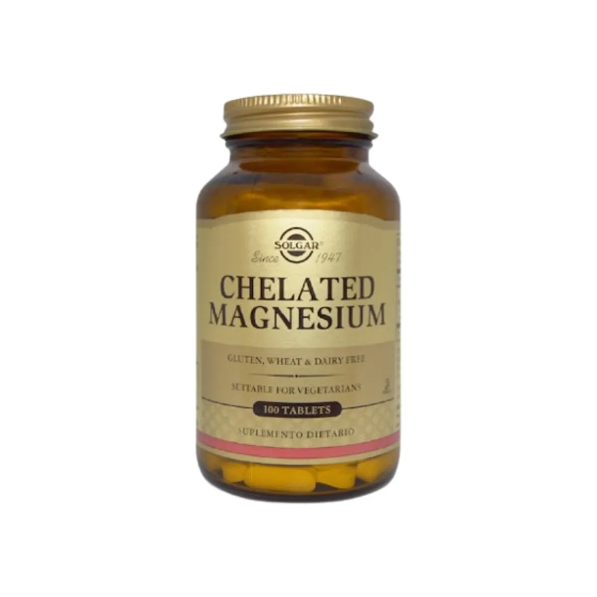 SOLGAR - Magnesium Chelated - 400mg - 100 Tabletas - Solgar