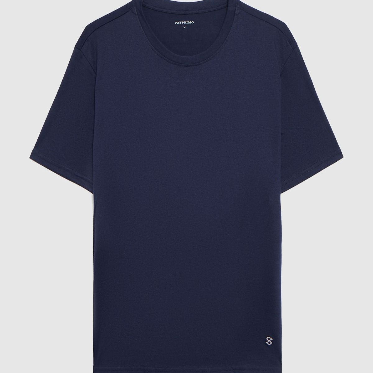 PATPRIMO - Pijama Corta Unicolor   Para Hombre Azul Patprimo