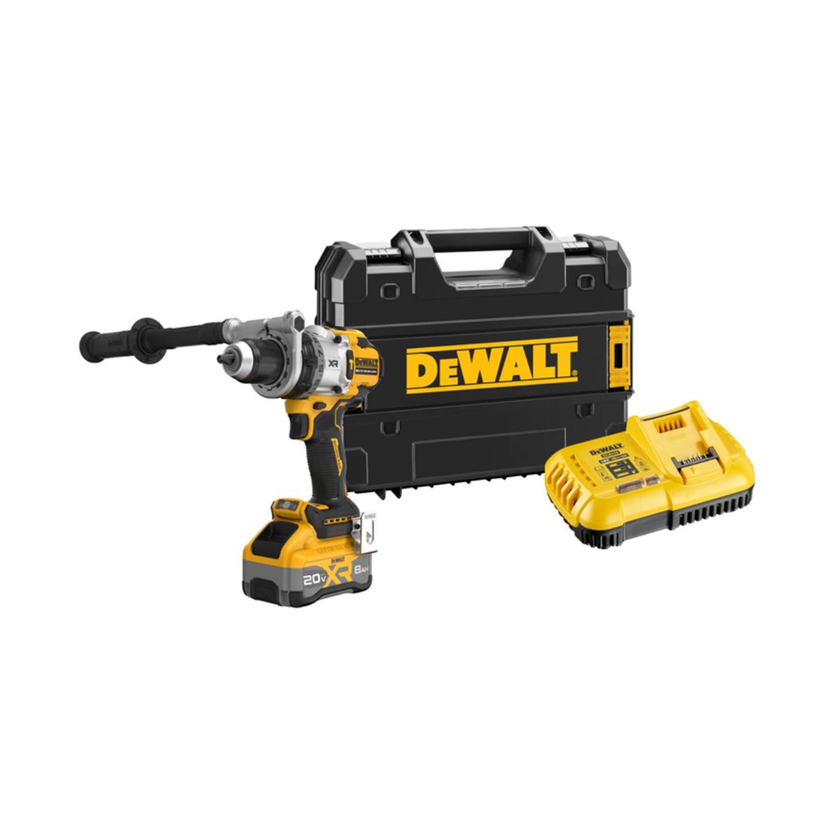 DEWALT - Taladro Percutor Inalámbrico de 12 20v Dewalt Dcd1007ww1t-b3