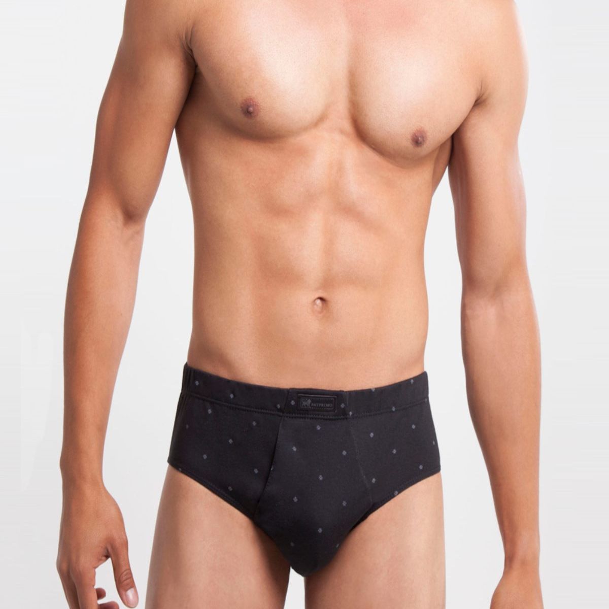 PATPRIMO - Pantaloncillo De Hombre Clasico Patprimo Negro #10044-10