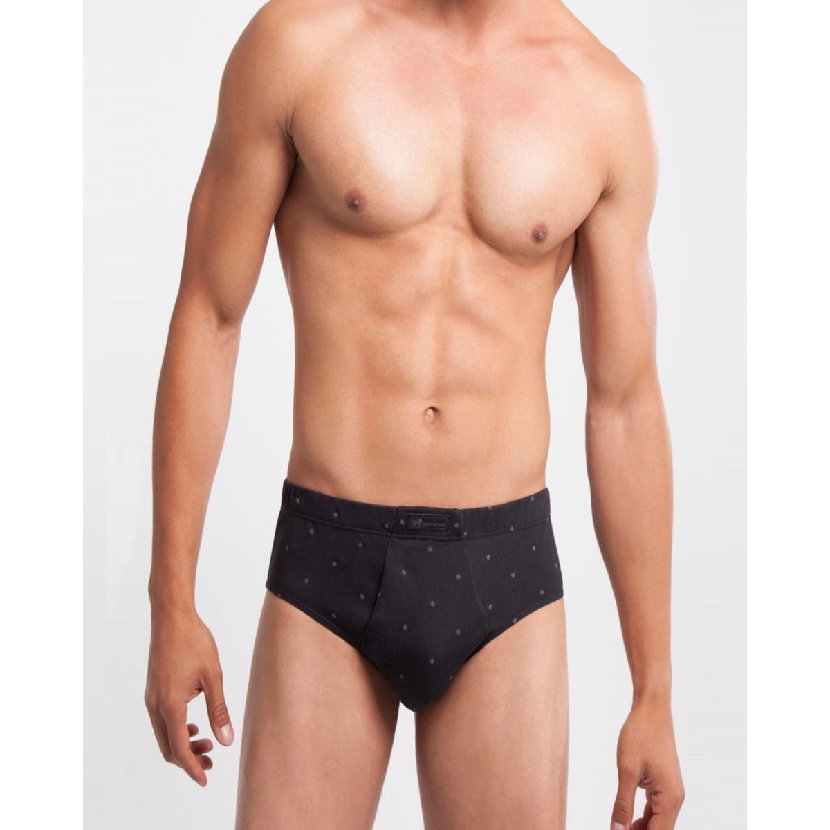 PATPRIMO - Pantaloncillo De Hombre Clasico Patprimo Negro #10044-10