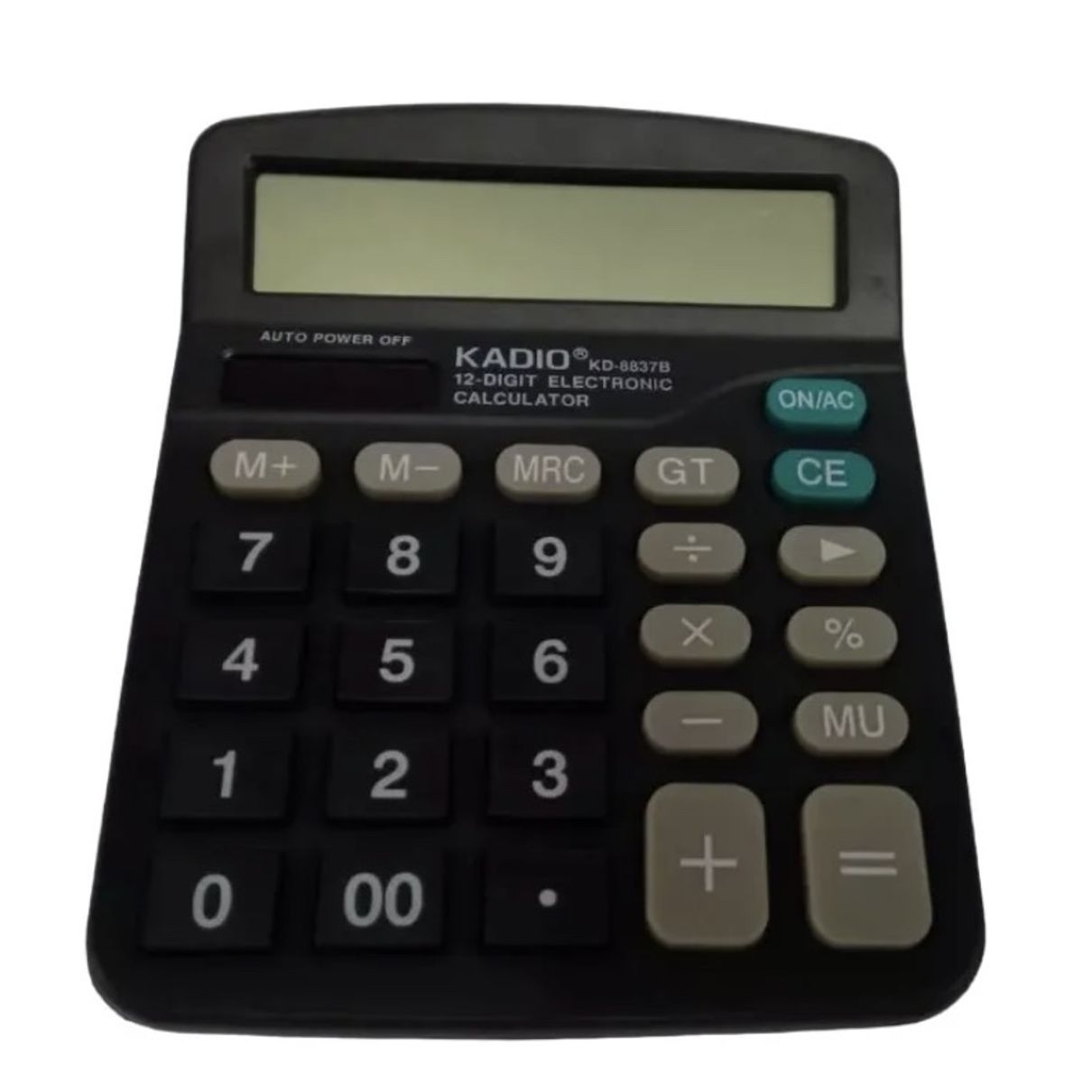 KADIO - Calculadora Básica Kadio Kd-8837b 12 Dígitos