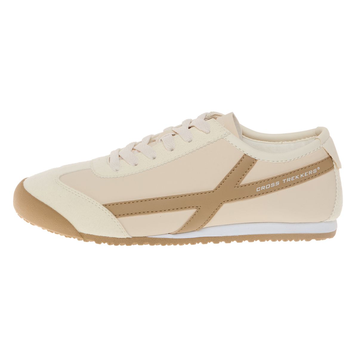 GENERICO - Zapatos Deportivos Para Mujer Beige Cross Trekkers 201705