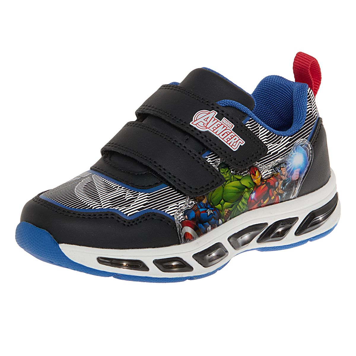 DISNEY - Zapatos Deportivos Con Diseño De Avengers Para Niño Pequeño Negro Disney 210026