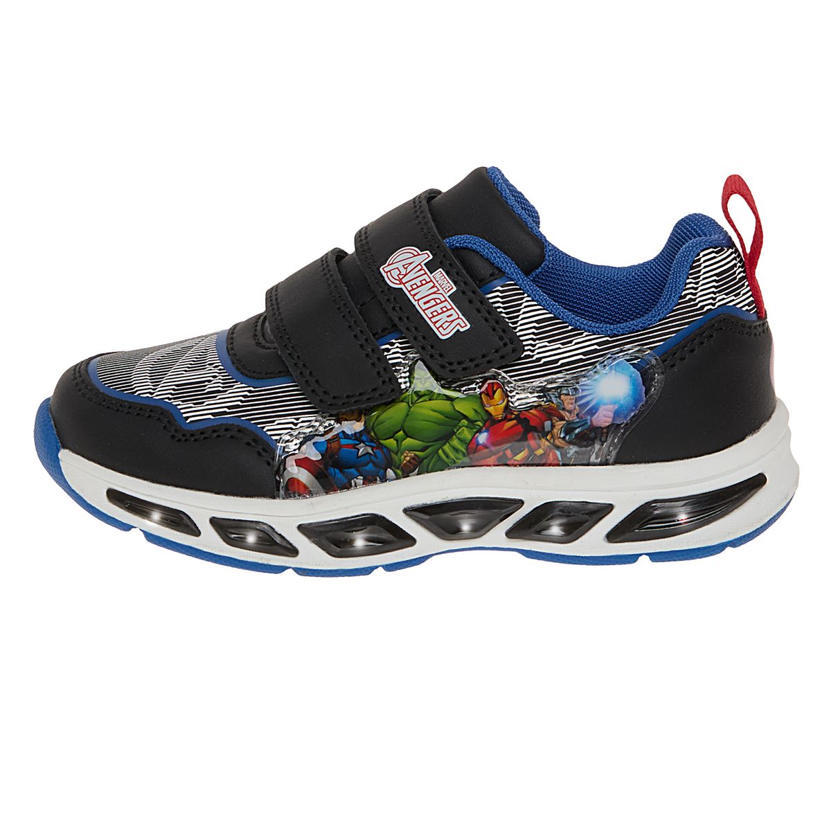DISNEY - Zapatos Deportivos Con Diseño De Avengers Para Niño Pequeño Negro Disney 210026