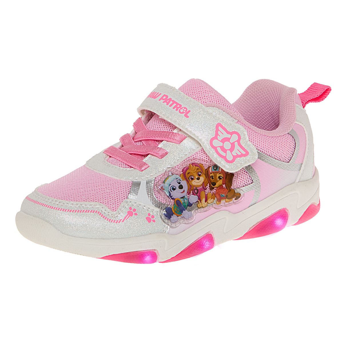 NICKELODEON - Zapatos Deportivos Con Diseño De Paw Patrol Para Niña Pequeña Rosa Claro Nickelodeon 210030