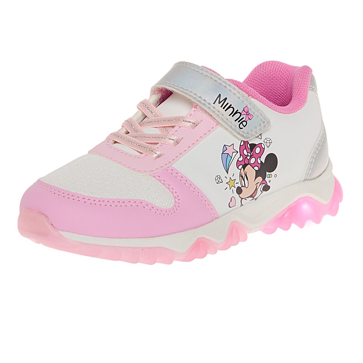 DISNEY - Zapatos Deportivos Con Diseño De Minnie Para Niña Pequeña Blanco Disney 210183