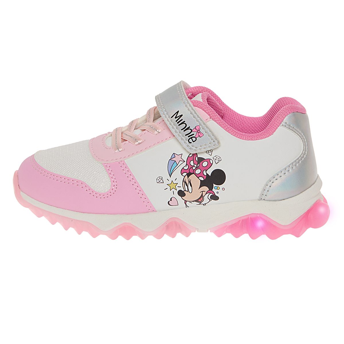 DISNEY - Zapatos Deportivos Con Diseño De Minnie Para Niña Pequeña Blanco Disney 210183